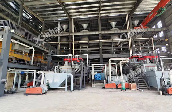 China Hubei 900,000tpa Quartz Sand Concentrator Project China Hubei 900,000tpa Quartz Sand Concentrator Project